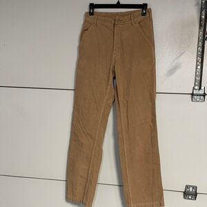 BRANDY MELVILLE JOHN GALT TAN KHAKI CORDUROY PANTS SMALL